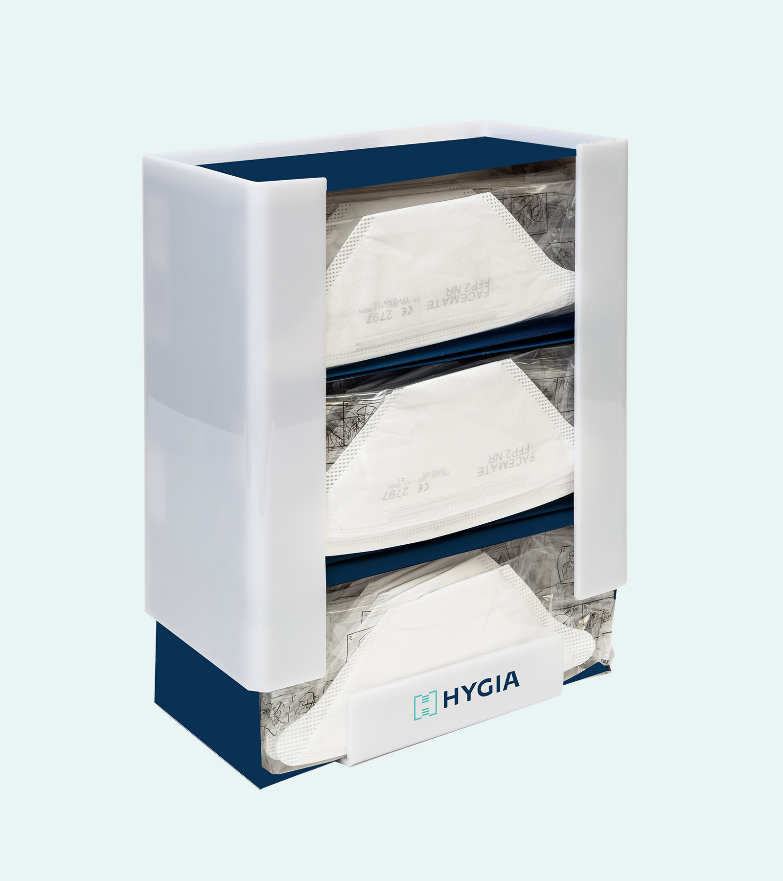 020 RMD3 : FFP2 Respirator Mask Dispenser - 3 chambers
